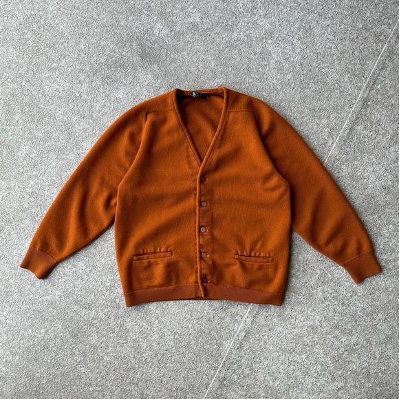 Vintage Ansett of Seymour Pure Merino Wool Cardigan - Picture 1 of 2